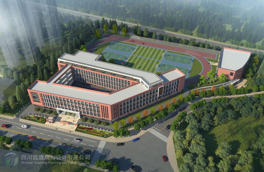 綿陽科創區云泉路學校建筑設計項目